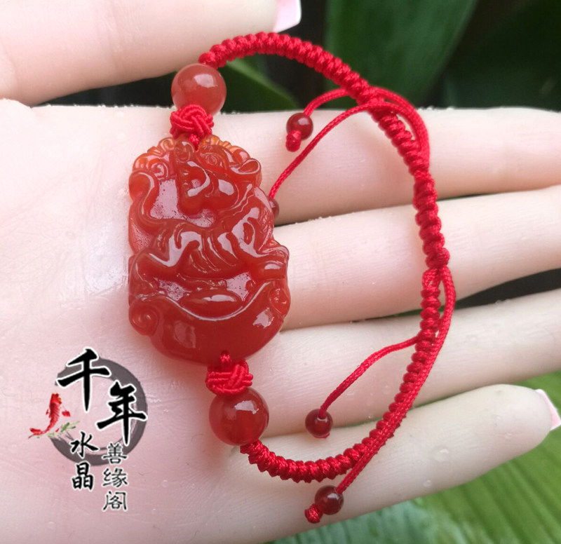 属马吉祥物杜虎旺运红绳手链