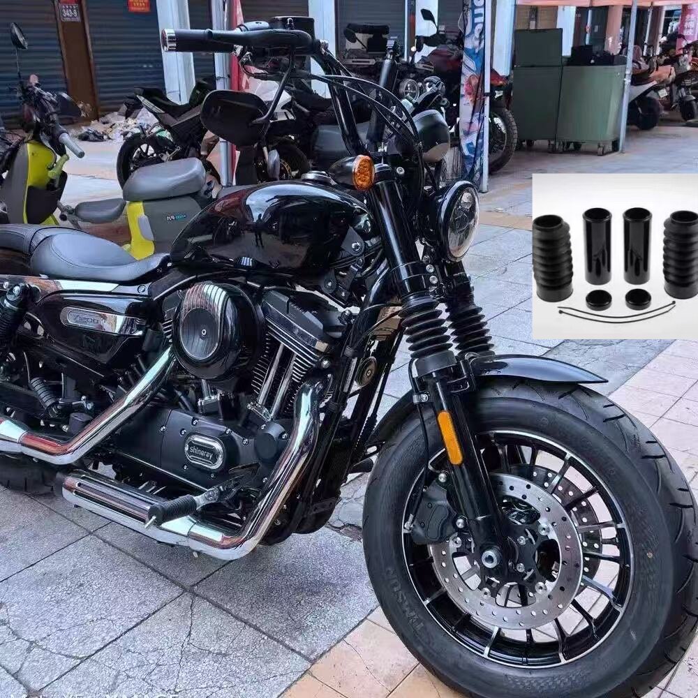 鑫源骓1200改装黑化前叉减震套筒