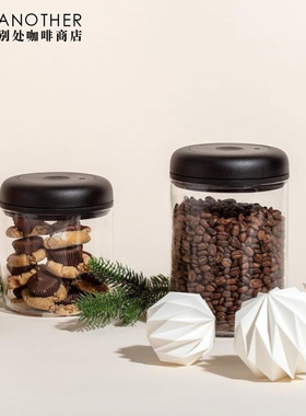 Fellow ATMOS 密封罐手动抽真空透明玻璃一体式带盖咖啡豆储存罐