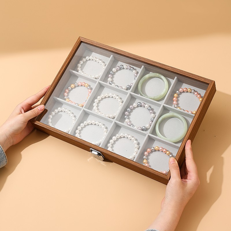 名鱼大容量防尘带盖手镯收纳盒手链手串展示盒文玩盒子手镯收藏箱,饰品/流行首饰/时尚饰品新,首饰盒,淘宝优惠券,粉丝福利购,淘宝优惠卷
