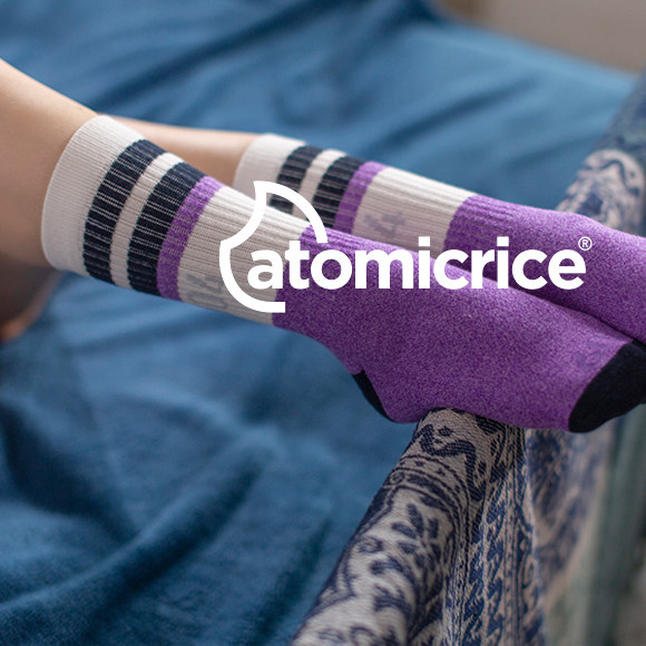 BTRT | Atomic Rice 2019SS 主题长袜 男女款 OW 星条旗|msdalam kategori beg sukan/pakej luar/Fitting, sarung kaki sukan - dari Buy2taobao.com untuk memberikan perkhidmatan ejen Taobao profesional membeli