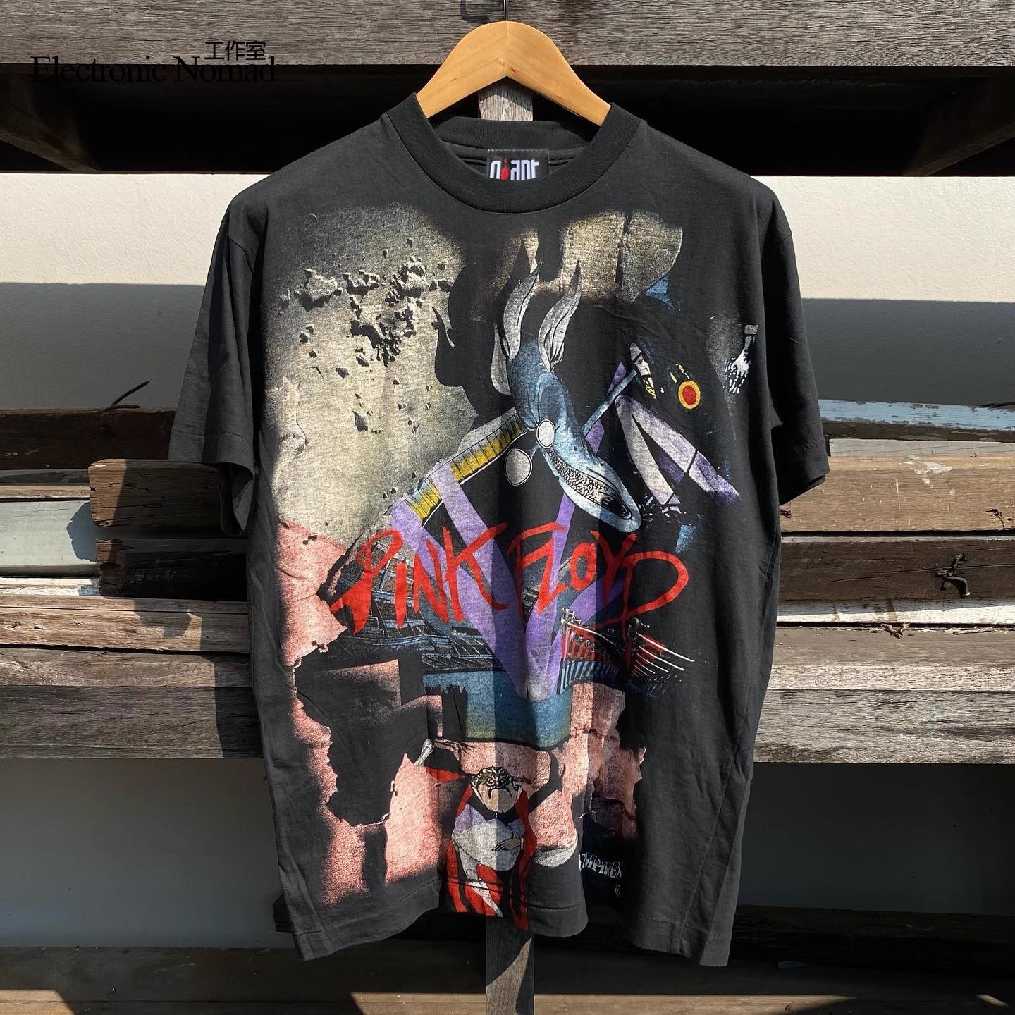 EN水洗大师Pink Floyd 平克弗洛伊德210gShort shirt 短袖T恤潮牌