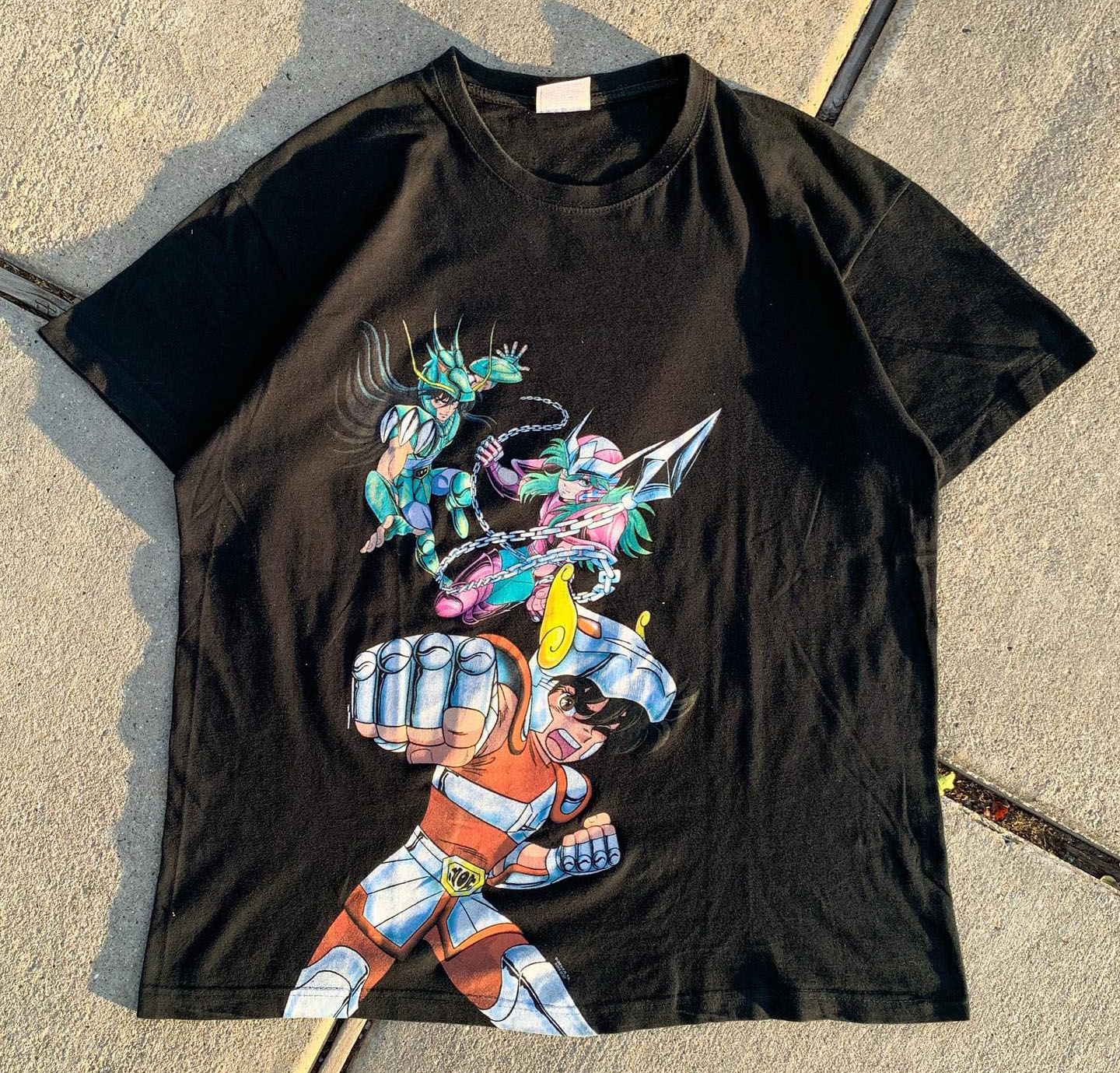 孤独星球动漫 Saint Seiya shirt tee亚文化圣斗士vibe风短袖T恤 女装/女士精品 抹胸 原图主图