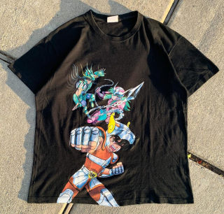 孤独星球动漫 Saint Seiya shirt tee亚文化圣斗士vibe风短袖T恤