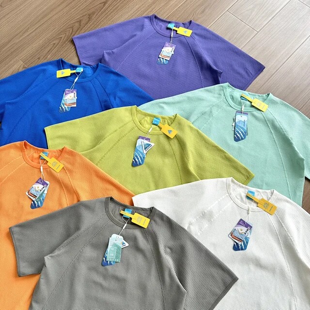 WF Light T-shirt 吸湿速干机能户外休闲 华夫格 短袖T恤 男女款