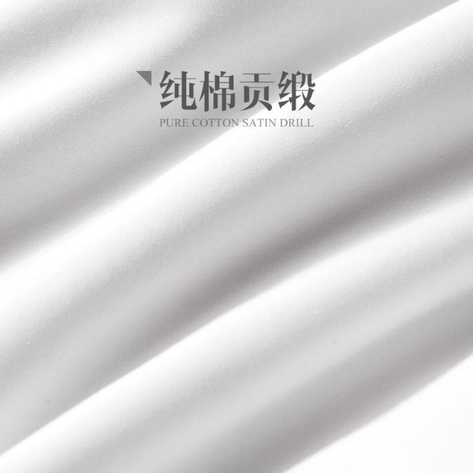 【贡缎布料】纯棉高支纱布料60s长绒棉贡缎高端床单被罩布料