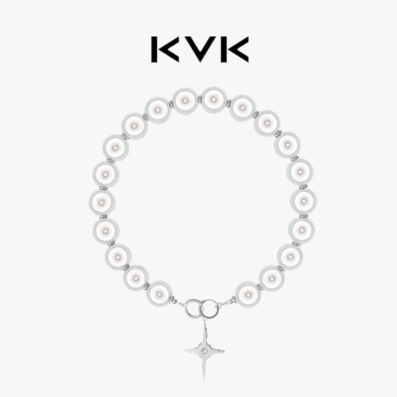 KVK十字架项链女轻奢小众设计图片