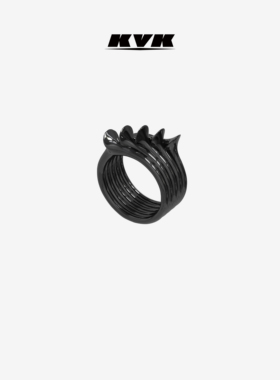 【cortis严成玹于文文同款】KVK  VENOM 毒液系列钳脚戒指组合戒