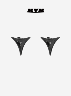 KVK VENOM 毒液系列三形耳钉 轻奢设计高级感潮流冷酷男女耳饰