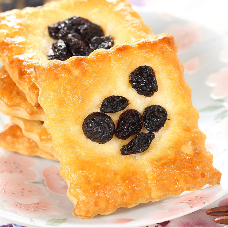 日本进口 三立平家葡萄派夹心饼干 提子馅饼家庭装