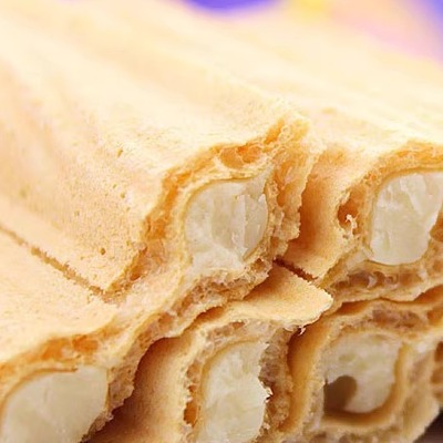 crown韩国进口拉奥奶油榛子饼干