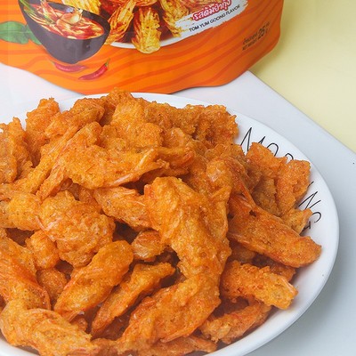 海味零食25g泰国进口咸蛋黄香脆