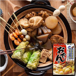 日本进口 关东煮调味汤料火锅底料 好侍日式 速食火锅料 77g