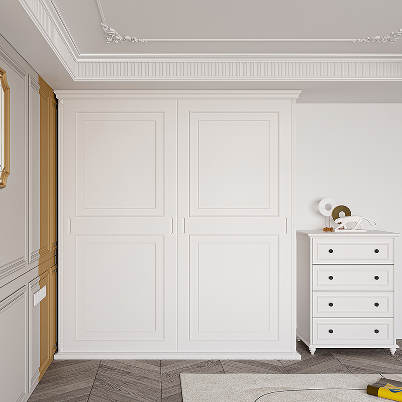 逸涵衣柜美式乡村移门