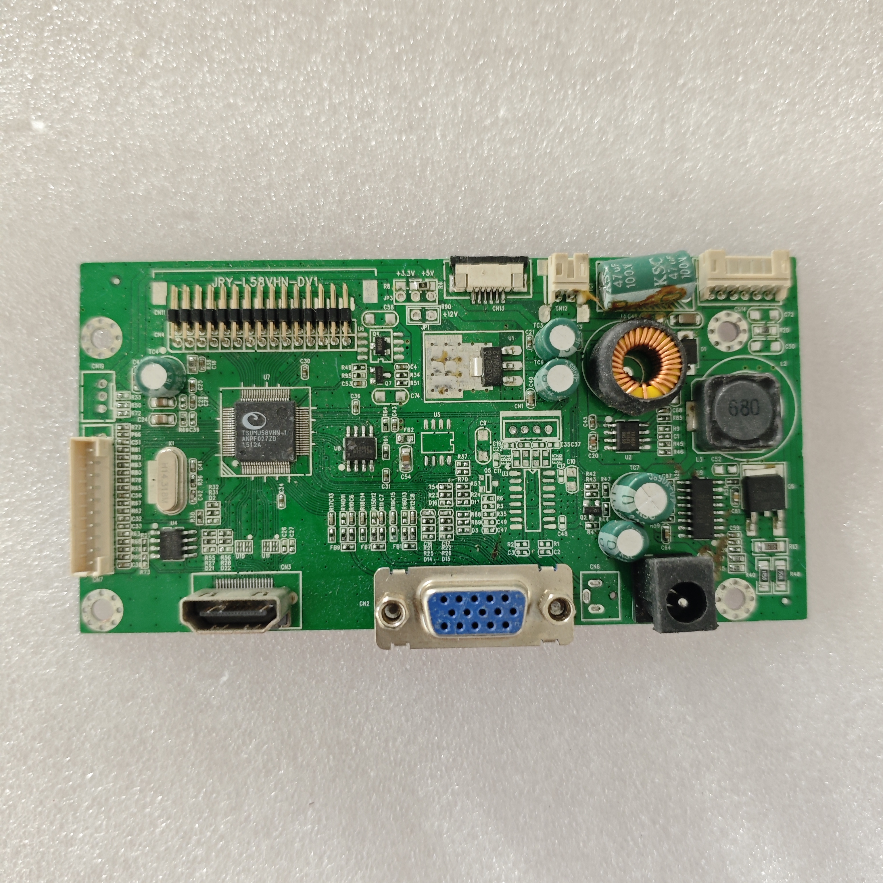 现代E窗显示器W240A主板电源驱动一体板JRY-L58CDT9-BV2 SW270A