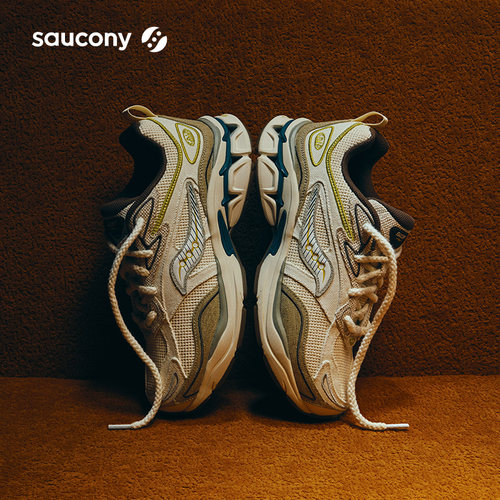 索康尼男女复古休闲鞋