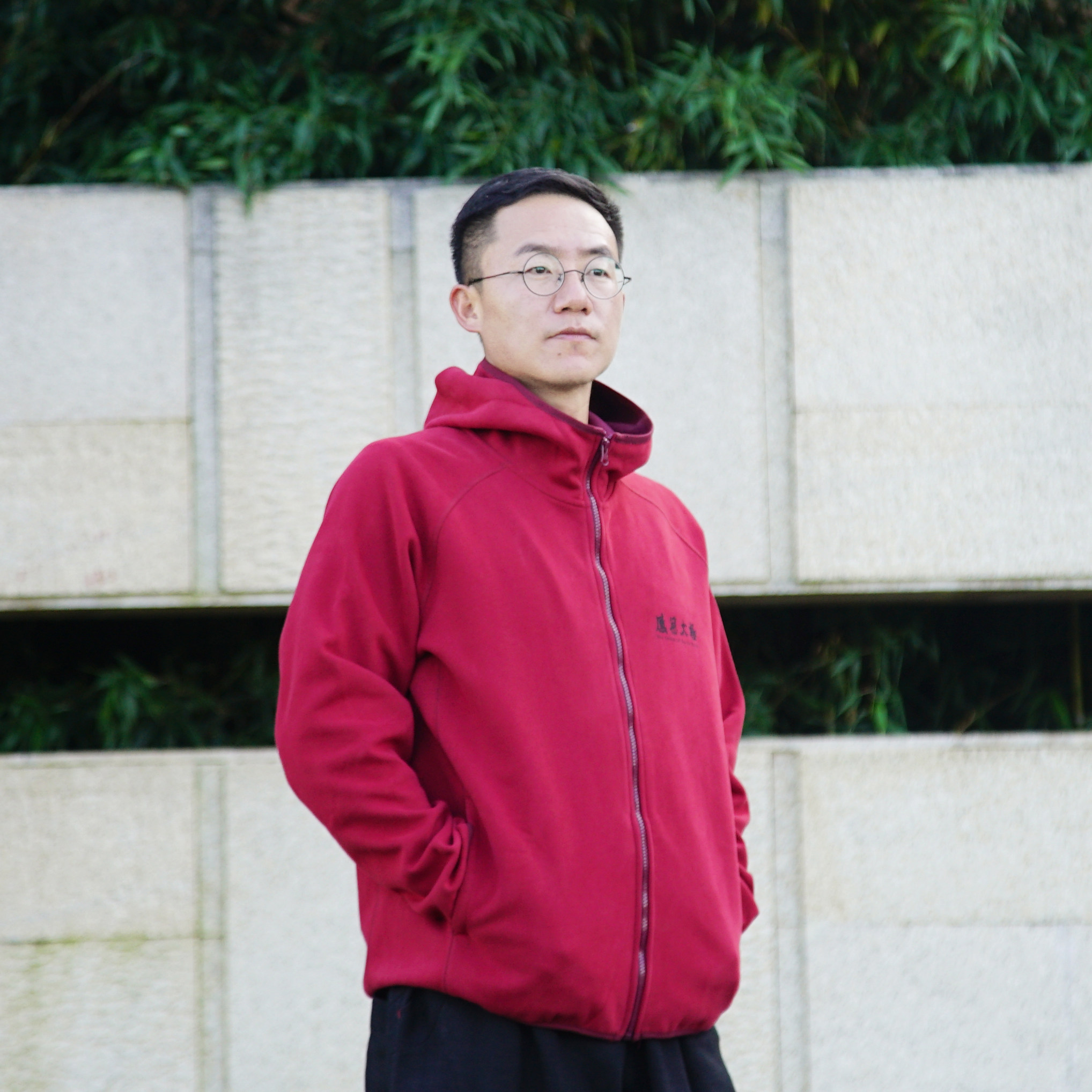 感恩太极2025春秋新款加绒加厚太极拳练功服女士中老年连帽卫衣男