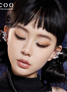 CC&OO原创飞鸟系列耳夹女无耳洞新款耳骨夹耳环轻奢高级感耳饰品