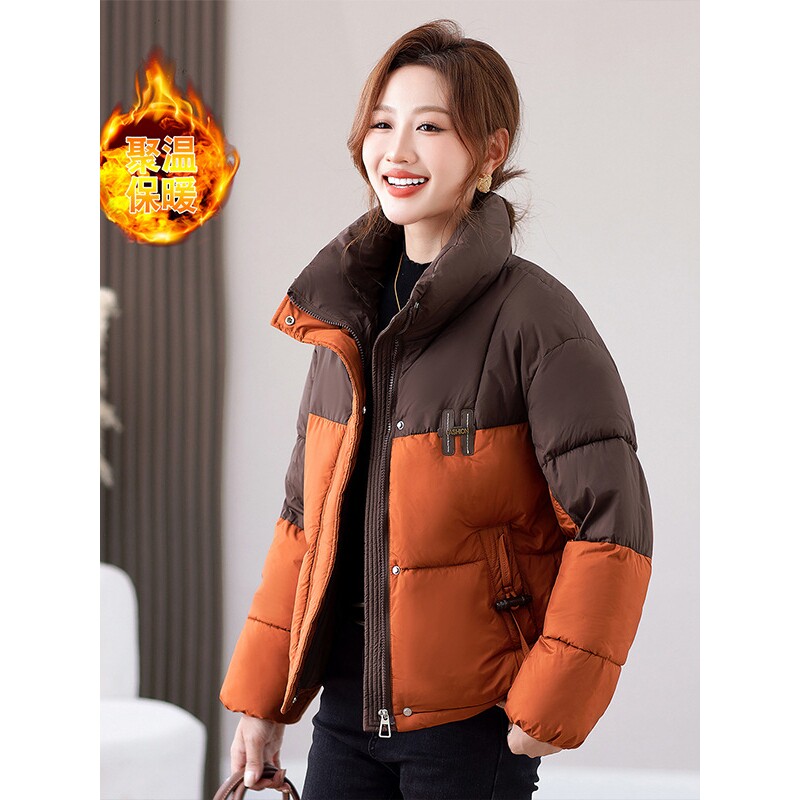 撤柜短款羽绒棉衣棉服女士年冬季新款小个子妈妈棉袄外套加厚保暖