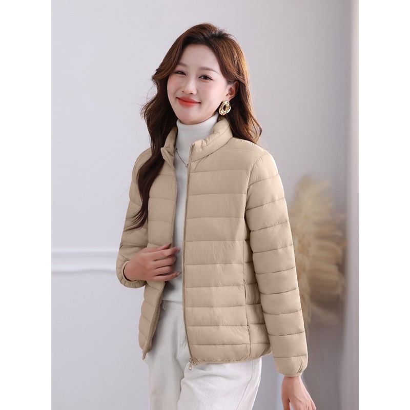 撤柜保暖时尚羽绒棉服女士年冬季新款休闲棉衣中年妈妈装加厚上衣