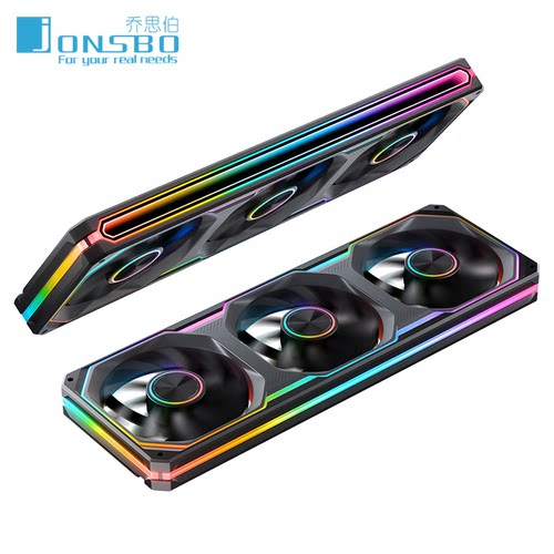 乔思伯XA360电脑散热机箱风扇