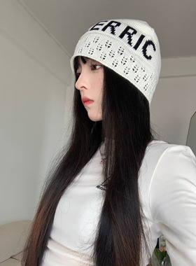 针织帽出游休闲女秋冬