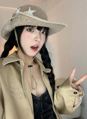 登山帽出游个性女夏季遮阳