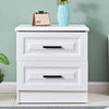 Northern Europe bedside cupboard Modern simplicity 40cm bedroom Storage Storage Bedside white cabinet Economic type bedside cupboard