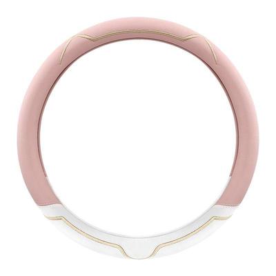 汽车方向盘套四季通用翻毛皮新款可爱女防滑吸汗保护套把套奔驰