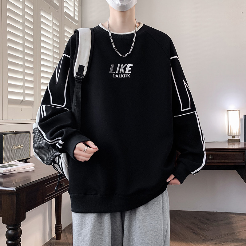 青少年秋冬季加绒加厚卫衣男孩高中初中学生长袖t恤帅气大童上衣,男装,卫衣,淘宝优惠券,粉丝福利购,淘宝优惠卷