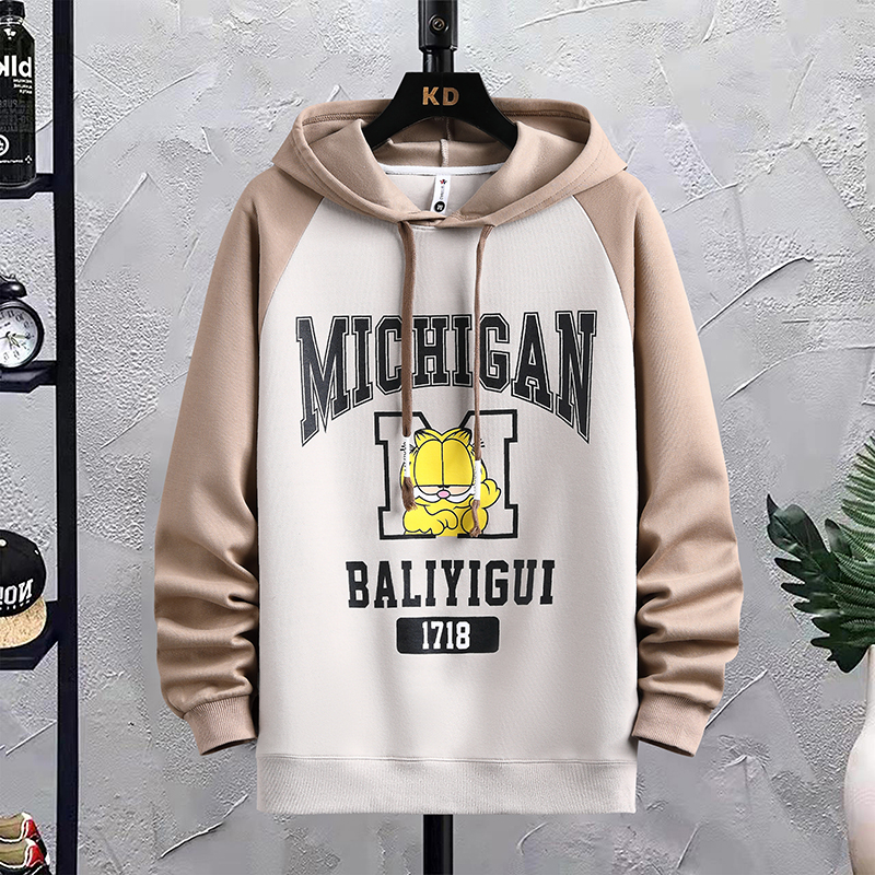 13岁男孩春秋款外套12青少年卫衣15初中高中学生帅气大童男装上衣