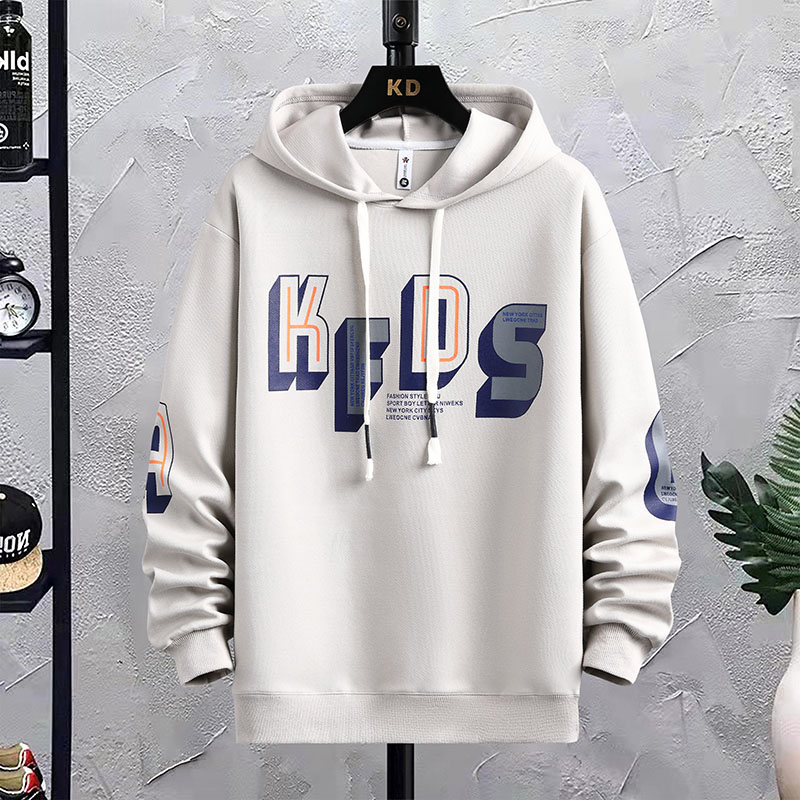 青少年春秋款卫衣男孩12初中高中学生潮流外套15岁帅气大童男装13