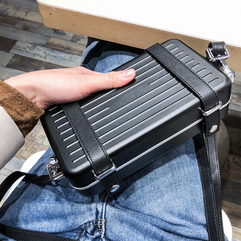 行李箱包包小mk斜挎包女个性2020新款女包旅行箱相机包盒子包男潮