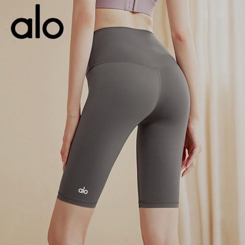 AIo瑜伽女五分裤运动跑步骑行裤