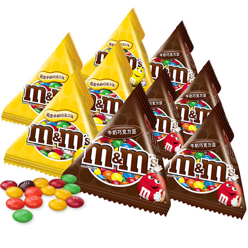 德芙M&M'S花生牛奶巧克力豆