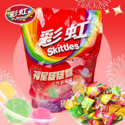 彩虹糖啵啵糖中国大陆100气泡糖
