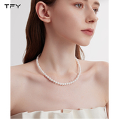 串珠细小米珠锁骨链 轻奢小众法式 施家珍珠项链颈链女2026新款 爆款