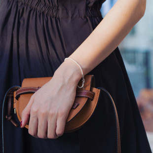 【小器饰品】超迷你小珍珠手链温柔少女 天然淡水珍珠925银链