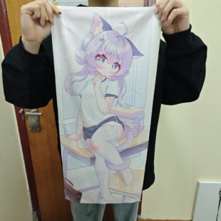 maimai舞萌纱露朵同人运动毛巾吸汗轻薄【青空组/现货】