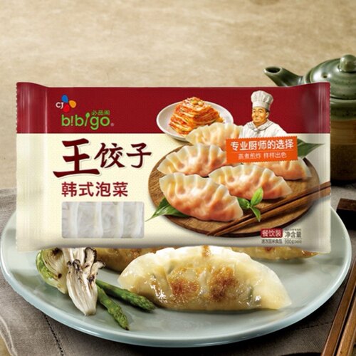 必品阁韩国900g只装食堂夜宵煎饺