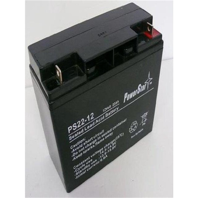 powerstar 蓄电池 PS22-12 12 Volt 22AH 免维护铅酸电池
