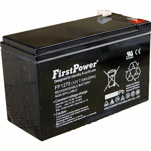Firstpower蓄电池 FP1270 12V7.0AH/20HR 免维护可充电电池
