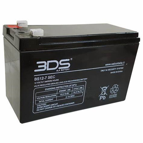 BDS蓄电池 BS12-7 SEC 12V7AH 免维护可充电电池