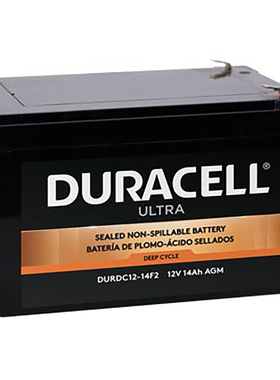 DURACELL 蓄电池 DURDC12-14F2 12V 14AH AGM 免维护铅酸电池