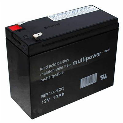 multipower蓄电池 MP10-12C 12V10AH 免维护铅酸电池
