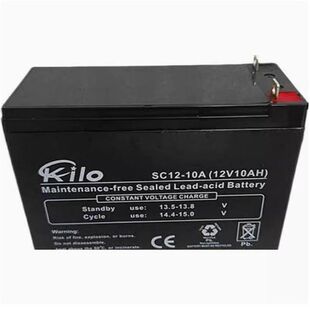KILO 10A 船舶白昼信号灯UPS直流屏电柜蓄电池 12V10AH电瓶 SC12