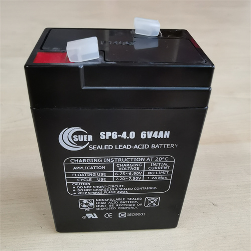 SUER蓄电池SP6-4.0 6V4AH电子称 仪器仪表电池