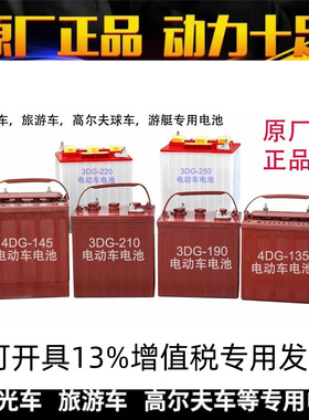 电动观光车巡逻车电池3-DG-230AH/210/180 6V 8V高尔夫球车水电瓶