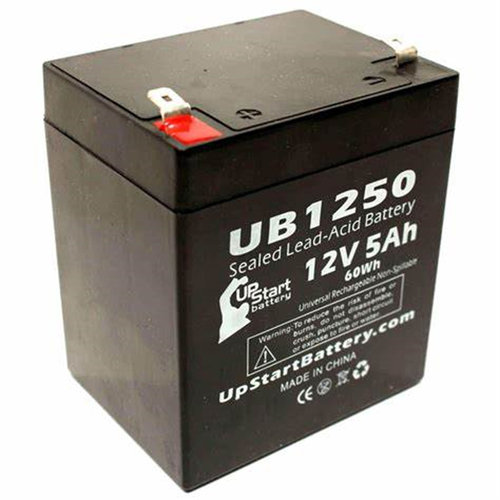 UPSTART BATTERY蓄电池 UB1250 12V5AH 免维护可充电电池