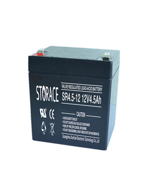 STORACE蓄电池 SR4.5-12 12V4.5AH 免维护可充电电池